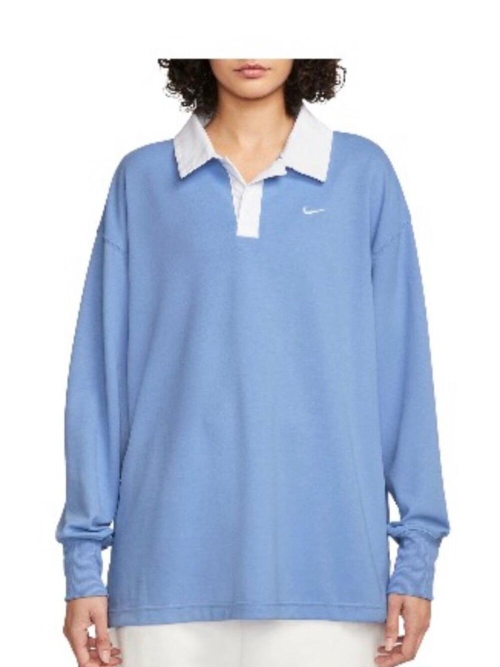 Nike Sportswear Essentials Oversize Long Sleeve Polo